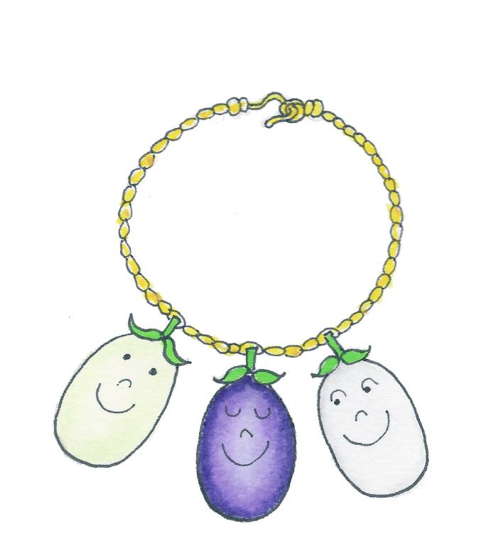 Aubergine, 'Jewel' Mixture